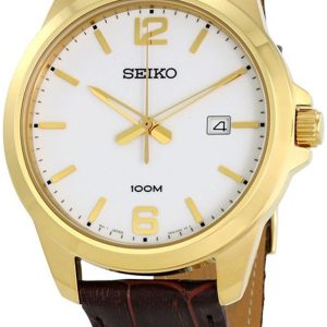 Seiko 99999 Herrklocka SUR252P1 Vit/Läder Ø43 mm