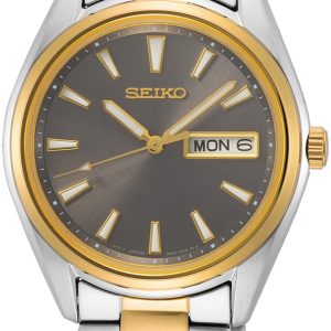 Seiko 99999 SUR348P1 Grå/Gulguldtonat stål Ø36 mm