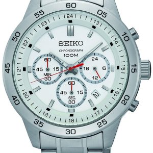 Seiko Chronograph Herrklocka SKS515P1 Vit/Stål Ø44 mm