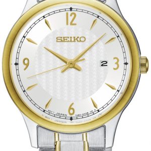 Seiko Classic Damklocka SXDG94P1 Silverfärgad/Gulguldtonat stål