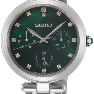 Seiko Damklocka SKY063P1 Grön/Stål Ø32.5 mm