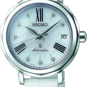 Seiko Damklocka SPB133J1 Lukia Vit/Läder Ø35 mm