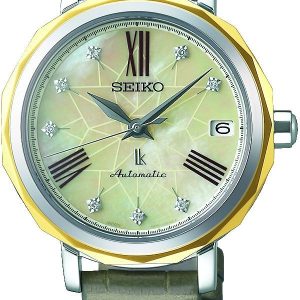 Seiko Damklocka SPB138J1 Lukia Antikvit/Läder Ø35 mm