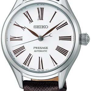 Seiko Damklocka SPB233J1 Presage Vit/Läder Ø34.3 mm