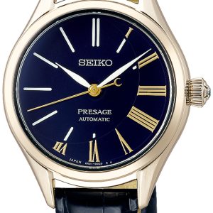 Seiko Damklocka SPB236J1 Presage Blå/Läder Ø34.3 mm