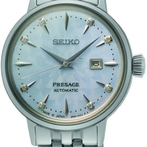 Seiko Damklocka SRE007J1 Presage Coctail Blå/Stål Ø30 mm