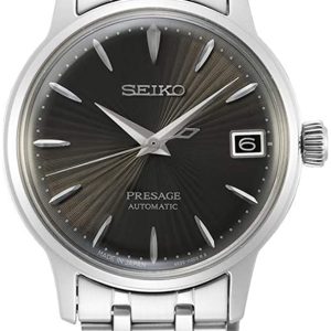 Seiko Damklocka SRP837J1 Svart/Stål Ø33.8 mm