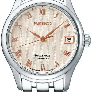 Seiko Damklocka SRPF47J1 Presage Beige/Stål Ø34.3 mm