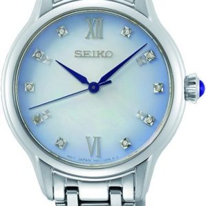 Seiko Damklocka SRZ539P1 Classic Blå/Stål Ø29 mm