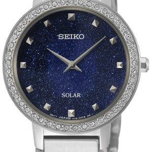 Seiko Damklocka SUP433P1 Solar Blå/Stål Ø30.3 mm