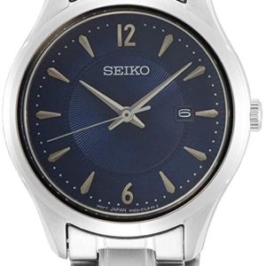 Seiko Damklocka SUR425P1 Blå/Stål Ø30 mm