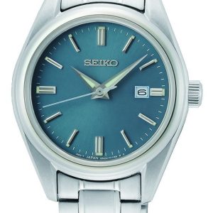 Seiko Damklocka SUR531P1 Classic Blå/Stål Ø30 mm