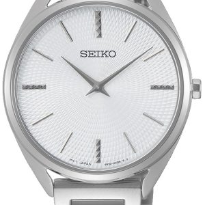 Seiko Damklocka SWR031P1 Vit/Stål Ø32 mm