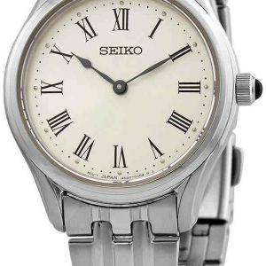 Seiko Damklocka SWR069P1 Classic Antikvit/Stål Ø29 mm