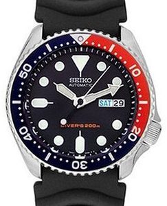 Seiko Divers Herrklocka SKX009K1 Blå/Gummi Ø42 mm