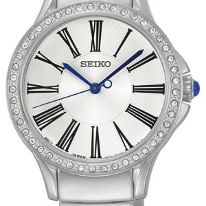 Seiko Dress Ladies Damklocka SRZ441P1 Vit/Stål Ø30 mm