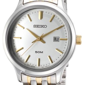 Seiko Dress Ladies Damklocka SUR793P1 Silverfärgad/Gulguldtonat