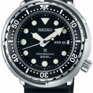 Seiko Herrklocka S23629J1 Prospex Svart/Gummi Ø47.7 mm