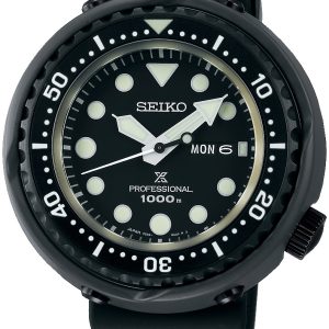 Seiko Herrklocka S23631J1 Prospex Svart/Gummi Ø49.4 mm