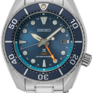 Seiko Herrklocka SFK001J1 Prospex Blå/Stål Ø45 mm