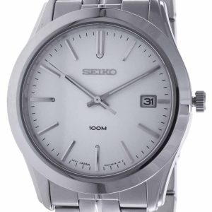 Seiko Herrklocka SGEE41P1 Vit/Stål Ø38 mm