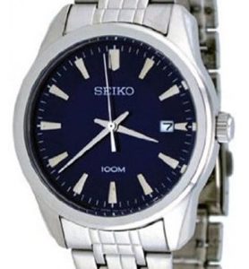 Seiko Herrklocka SGEG03P1 Dress Blå/Stål Ø42 mm