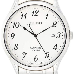 Seiko Herrklocka SGEH73P1 Vit/Stål Ø40 mm