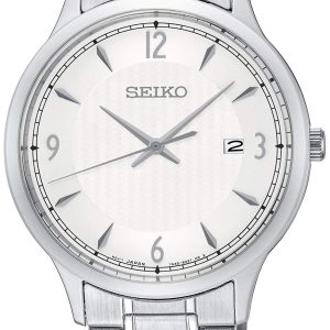 Seiko Herrklocka SGEH79P1 Classic Silverfärgad/Stål Ø40 mm