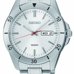 Seiko Herrklocka SGGA73P1 Sportura Silverfärgad/Stål Ø40 mm