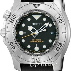 Seiko Herrklocka SKA293P2 Divers Svart/Gummi Ø44 mm