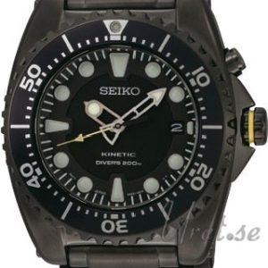 Seiko Herrklocka SKA427P1 Divers Svart/Stål Ø42 mm