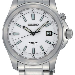 Seiko Herrklocka SKA461P1 Vit/Stål Ø40 mm