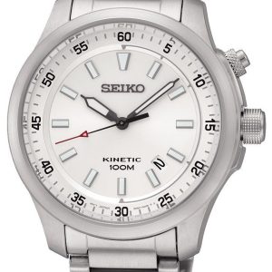 Seiko Herrklocka SKA683P1 Kinetic Silverfärgad/Stål Ø44 mm