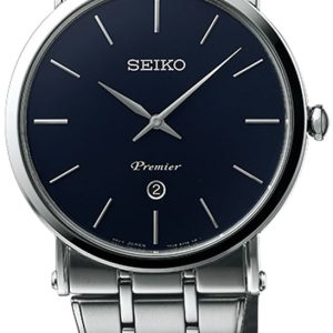 Seiko Herrklocka SKP399P1 Premier Blå/Stål Ø40.7 mm