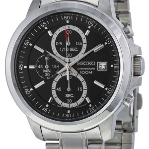 Seiko Herrklocka SKS445P1 Chronograph Svart/Stål Ø43 mm