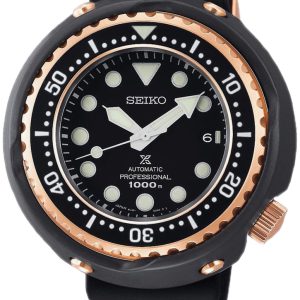 Seiko Herrklocka SLA042J1 Prospex Svart/Gummi Ø52.4 mm