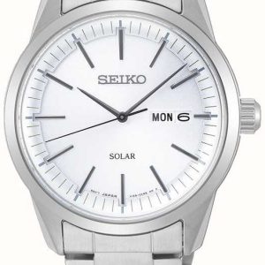 Seiko Herrklocka SNE523P1 Solar Silverfärgad/Stål Ø40 mm