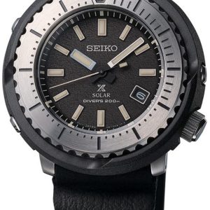 Seiko Herrklocka SNE541P1 Prospex Svart/Gummi Ø46.7 mm