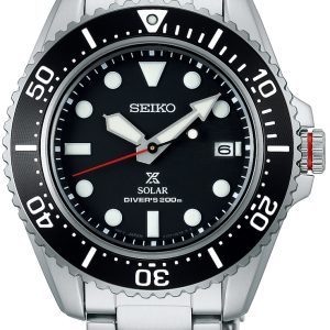 Seiko Herrklocka SNE589P1 Prospex Svart/Stål Ø42.8 mm