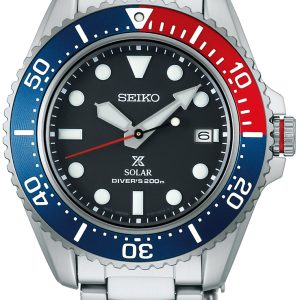 Seiko Herrklocka SNE591P1 Prospex Svart/Stål Ø42.8 mm