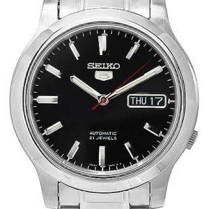 Seiko Herrklocka SNK795K1S Dress Svart/Stål Ø38 mm