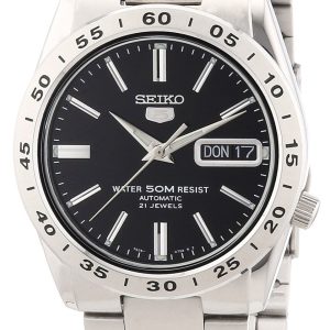 Seiko Herrklocka SNKE01K1 Svart/Stål Ø37 mm