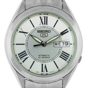 Seiko Herrklocka SNKL29 Dress Vit/Stål Ø38 mm