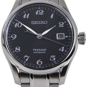 Seiko Herrklocka SPB065J1 Presage Svart/Stål Ø40.5 mm