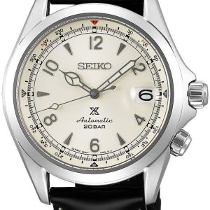 Seiko Herrklocka SPB119J1 Prospex Antikvit/Läder Ø39.5 mm