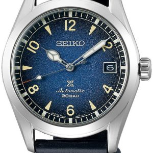 Seiko Herrklocka SPB157J1 Prospex Blå/Läder Ø38 mm