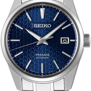 Seiko Herrklocka SPB167J1 Presage Blå/Stål Ø39.3 mm