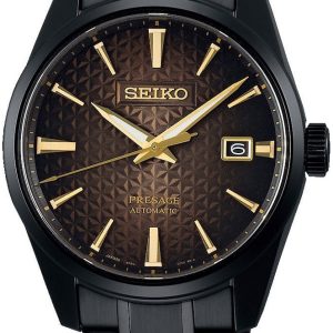 Seiko Herrklocka SPB205J1 Presage Brun/Stål Ø39.3 mm