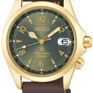 Seiko Herrklocka SPB210J1 Prospex Grön/Läder Ø39.5 mm