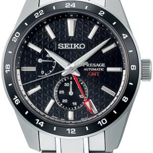 Seiko Herrklocka SPB221J1 Presage Svart/Stål Ø42.2 mm